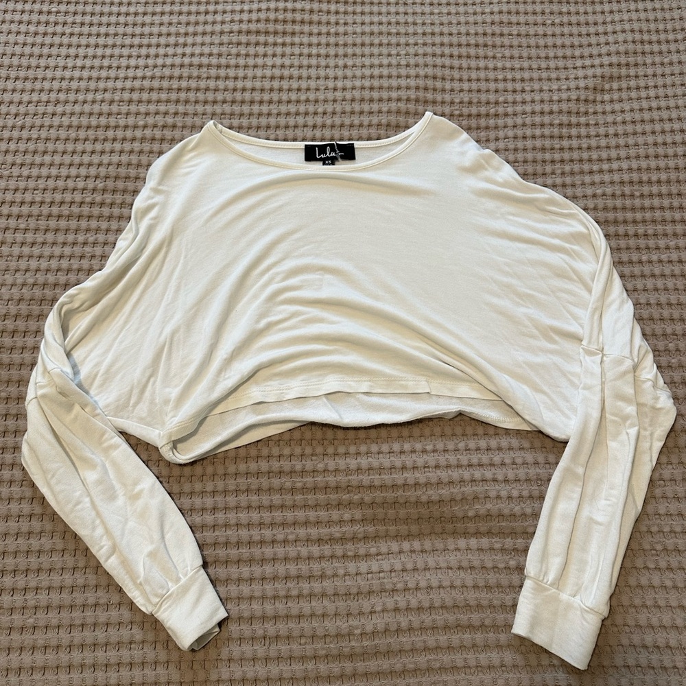 Lulu's Cropped Long Sleeve